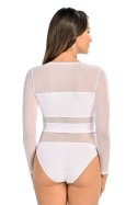 Body Model Stripy 2405 White - Teyli Teyli
