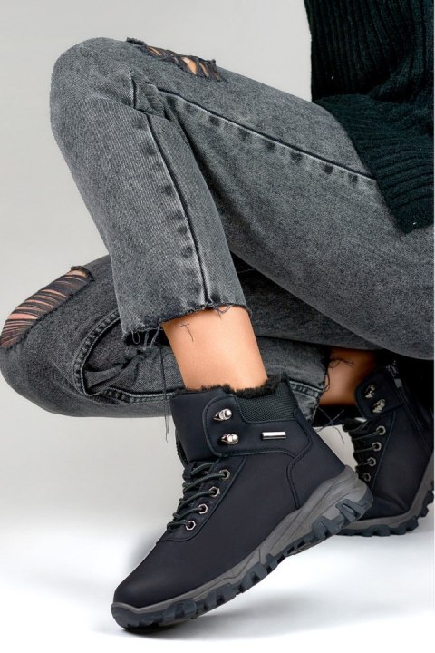 Buty Trekkingowe Model 3906-1B Black - PRIMO PRIMO Buty Trekkingowe Model 3906-1B Black - PRIMO PRIMO