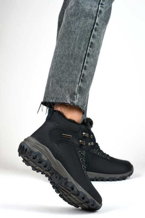 Buty Trekkingowe Model 3906-1B Black - PRIMO PRIMO Buty Trekkingowe Model 3906-1B Black - PRIMO PRIMO