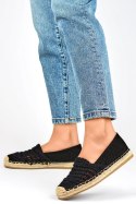 Espadryle Model 1494B Black - PRIMO PRIMO Espadryle Model 1494B Black - PRIMO PRIMO
