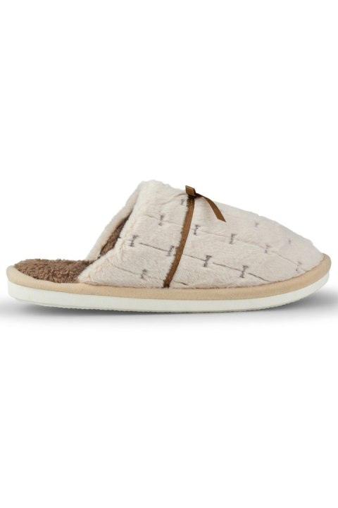 Kapcie Model 804-02BE Beige - PRIMO PRIMO Kapcie Model 804-02BE Beige - PRIMO PRIMO