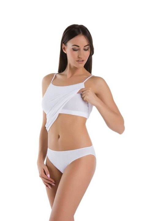Koszulka nocna Koszulka Model Cami 2700 White - Teyli Teyli Koszulka nocna Koszulka Model Cami 2700 White - Teyli Teyli