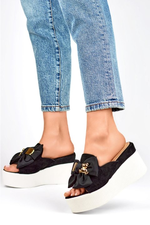 Sandał Klapki Model 8082B Black - PRIMO PRIMO