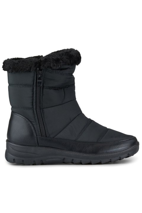 Śniegowce Model 22T10B Black - PRIMO PRIMO Śniegowce Model 22T10B Black - PRIMO PRIMO