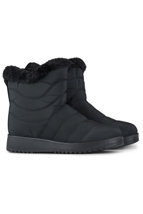 Śniegowce Model W76B Black - PRIMO PRIMO Śniegowce Model W76B Black - PRIMO PRIMO