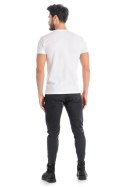 T-shirt Męski Model Dany V 1503 White - Teyli Teyli