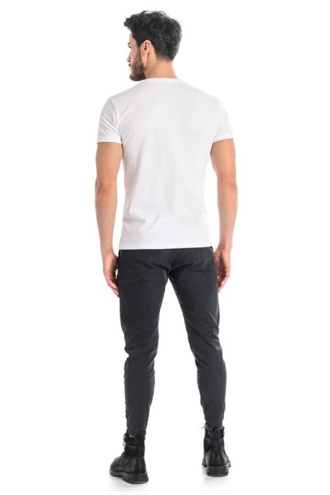 T-shirt Męski Model Dany V 1503 White - Teyli Teyli T-shirt Męski Model Dany V 1503 White - Teyli Teyli