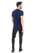 T-shirt Męski Model Luca 1502 Blue - Teyli Teyli