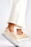 Trampki Model 777-1BE Beige - PRIMO PRIMO
