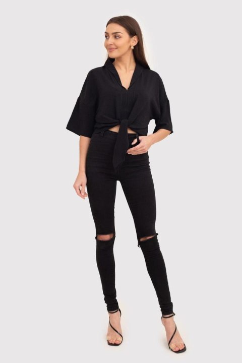 Bluzka Model TA572 Black - Ax Paris Ax Paris Bluzka Model TA572 Black - Ax Paris Ax Paris