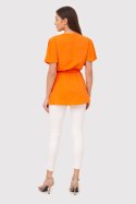Bluzka Model TA578 Orange - Ax Paris Ax Paris Bluzka Model TA578 Orange - Ax Paris Ax Paris