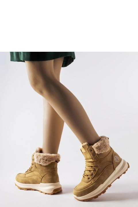 Brązowe trapery Lee Cooper LCJ-22-44-1361L - Solea Solea Brązowe trapery Lee Cooper LCJ-22-44-1361L - Solea Solea