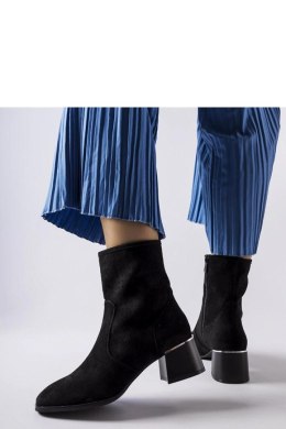 Czarne botki z perforowaną cholewką Cavallo - Solea Solea