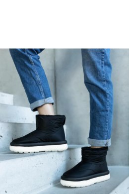 Czarne ciepłe śniegowce na platformie Cores - Solea Solea