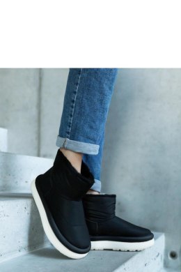 Czarne ciepłe śniegowce na platformie Cores - Solea Solea