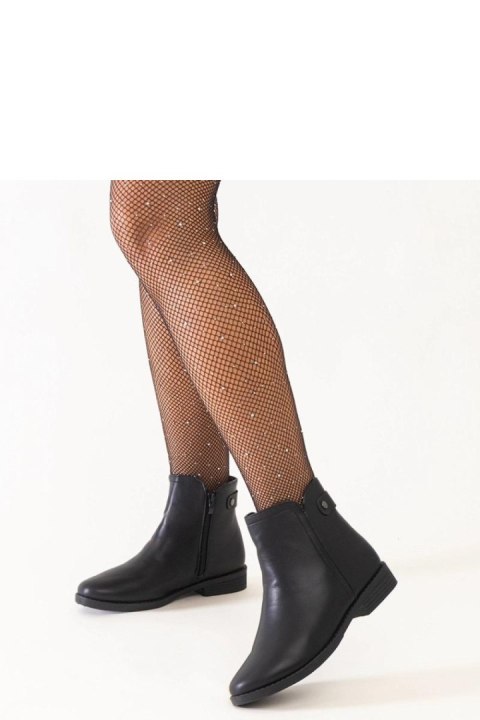 Czarne klasyczne botki z eko-skóry Pereia - Solea Solea Czarne klasyczne botki z eko-skóry Pereia - Solea Solea