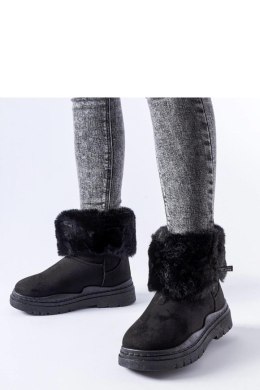 Czarne ocieplane śniegowce z suwakiem Vilpian - Solea Solea