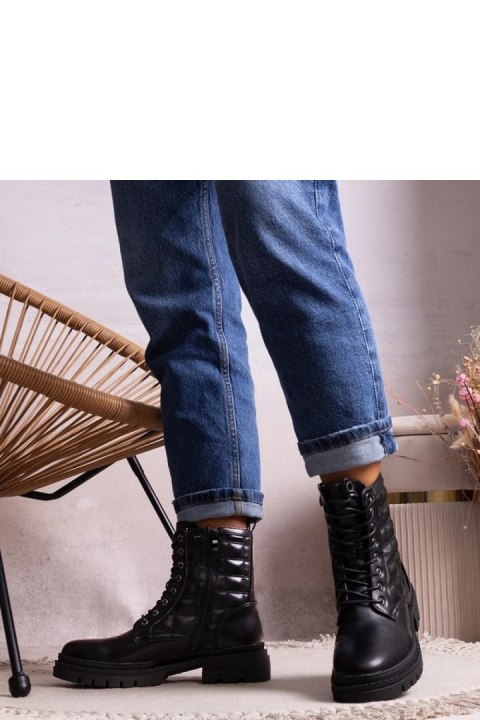 Czarne traperki Tellin - Solea Solea Czarne traperki Tellin - Solea Solea