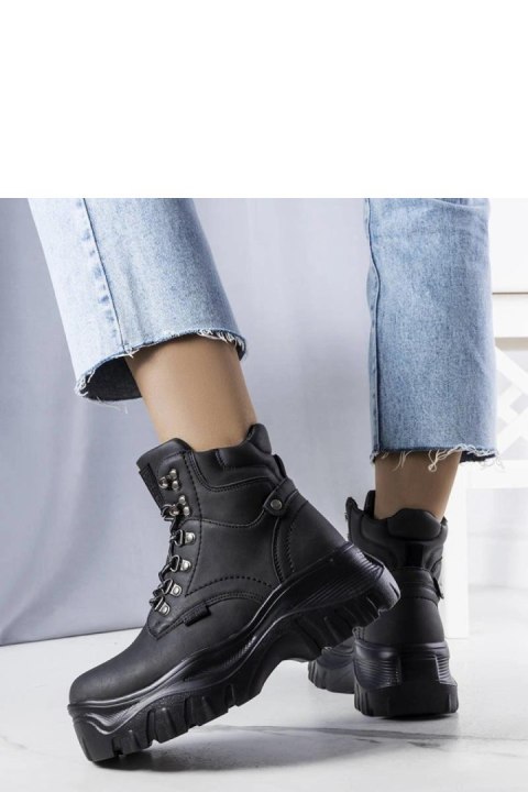 Czarne trapery Big Star KK274368 - Solea Solea