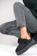 Kapcie Model 81366-1B Black - PRIMO PRIMO