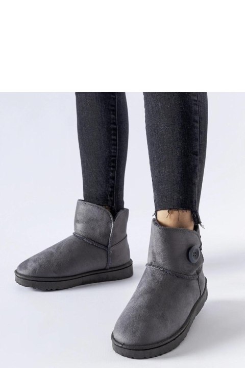 Szare krótkie ocieplane śniegowce Snyder - Solea Solea