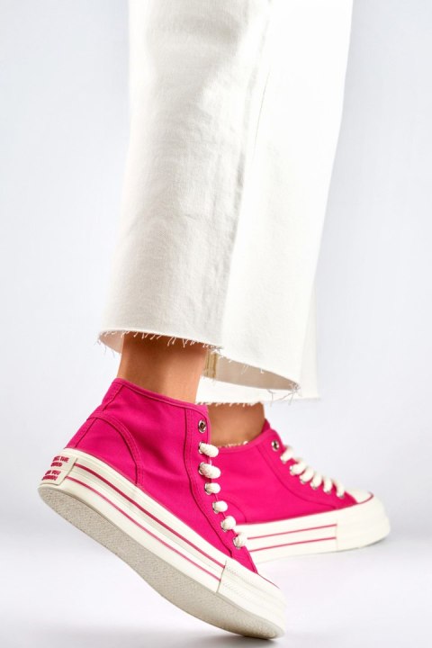 Trampki Model BL507FU Pink - PRIMO PRIMO Trampki Model BL507FU Pink - PRIMO PRIMO