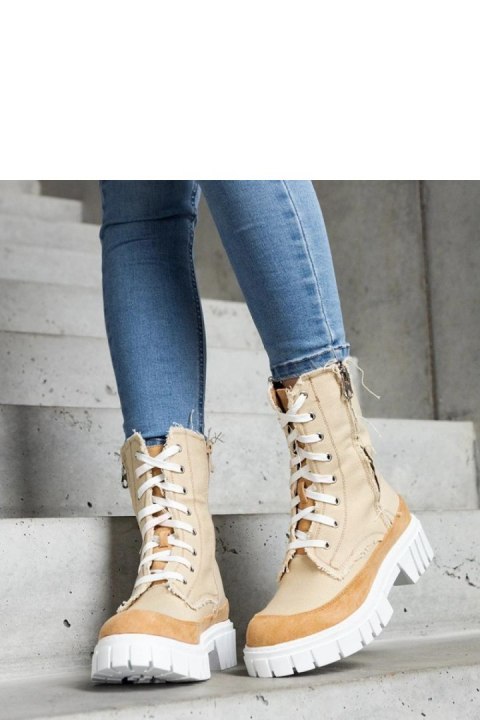 Beżowe ocieplane trapery Crispiero - Solea Solea