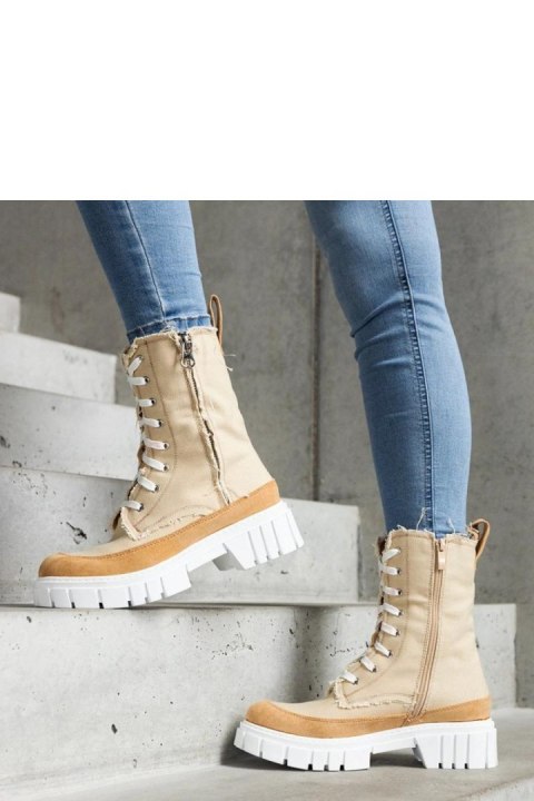 Beżowe ocieplane trapery Crispiero - Solea Solea