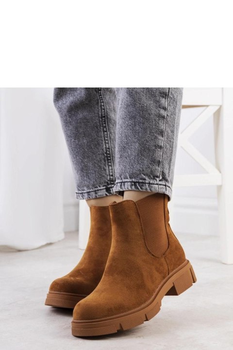 Brązowe botki damskie Correa - Solea Solea Brązowe botki damskie Correa - Solea Solea