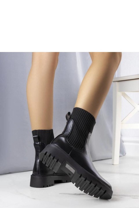 Czarne botki ocieplane Caland - Solea Solea