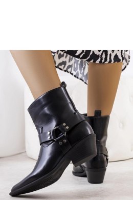Czarne botki typu kowbojki Marlia - Solea Solea
