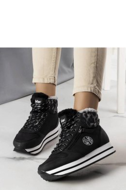 Czarne ocieplane botki LCJ-22-31-1448L Lee Cooper - Solea Solea