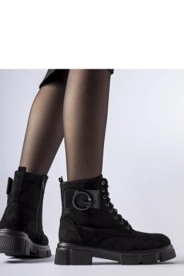 Czarne ocieplane trapery Cusiano - Solea Solea