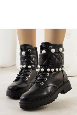 Czarne traperki damskie Cesia - Solea Solea