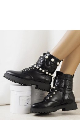 Czarne traperki damskie Cesia - Solea Solea