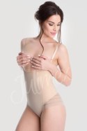 Body wyszczuplające Model 119 Mesh Naturalny - Julimex Shapewear Julimex Shapewear Body wyszczuplające Model 119 Mesh Naturalny - Julimex Shapewear Julimex Shapewear