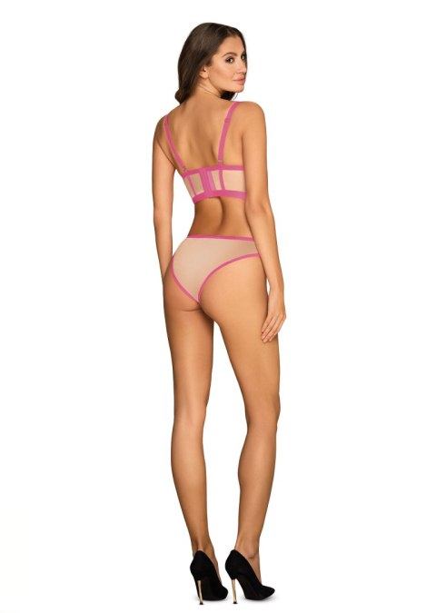 Komplet Model Nudelia 2cz Beige/Pink - Obsessive Obsessive Komplet Model Nudelia 2cz Beige/Pink - Obsessive Obsessive