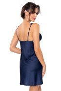 Koszulka nocna Koszula Nocna Model Mari Navy - Donna Donna Koszulka nocna Koszula Nocna Model Mari Navy - Donna Donna