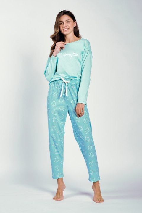 Piżama Damska Model Abi 3217 Mint - Taro Taro Piżama Damska Model Abi 3217 Mint - Taro Taro