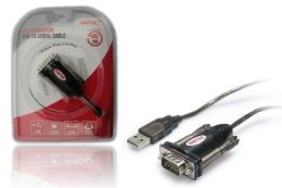 Adapter Unitek Y-105A USB - 1x RS-232 + Adapter DB9F/DB25M Unitek