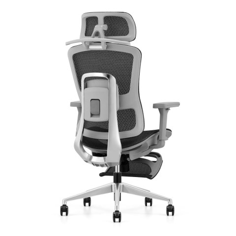 Fotel ergonomiczny ANGEL biurowy obrotowy Homer Czarno-Szary ANGEL Fotel ergonomiczny ANGEL biurowy obrotowy Homer Czarno-Szary ANGEL