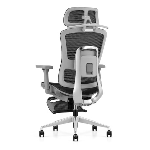 Fotel ergonomiczny ANGEL biurowy obrotowy Homer Czarno-Szary ANGEL Fotel ergonomiczny ANGEL biurowy obrotowy Homer Czarno-Szary ANGEL