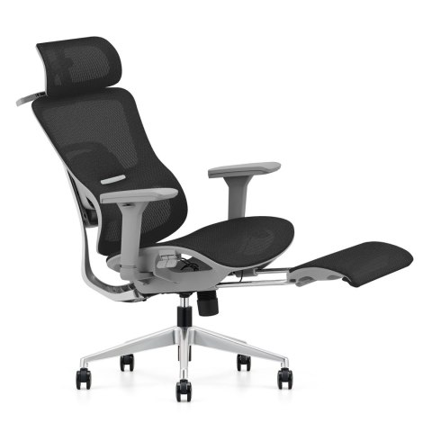 Fotel ergonomiczny ANGEL biurowy obrotowy Homer Czarno-Szary ANGEL Fotel ergonomiczny ANGEL biurowy obrotowy Homer Czarno-Szary ANGEL