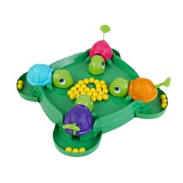 Gra Zręcznościowa Rodzinna Głodne Żółwie Plansza Kulki LEAN Toys