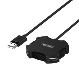 Hub USB Unitek Y-2178 4x USB 2.0 micro - czarny Unitek
