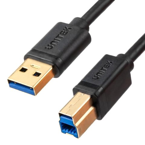 Kabel USB Unitek C14095BK-2M do drukarki, USB-A, USB 3.0, 5 Gbps, 2m Unitek