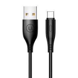 Kabel USB Usams U18 USB-C 1m Fast Charge czarny USAMS