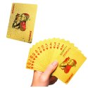 Karty Do Gry Towarzyskiej Eleganckie Banknot Dolar Złote Talia 54 Karty LEAN Toys