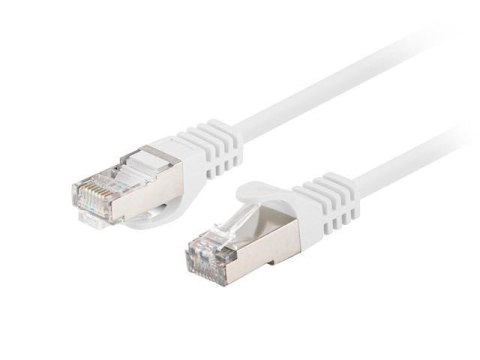 Patchcord Lanberg FTP kat.6 0,5m biały 10-pack LANBERG