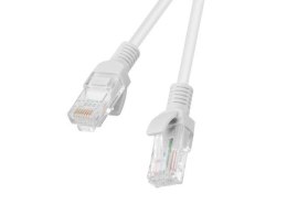 Patchcord Lanberg UTP kat.5e 0,5m szary 10-Pack LANBERG